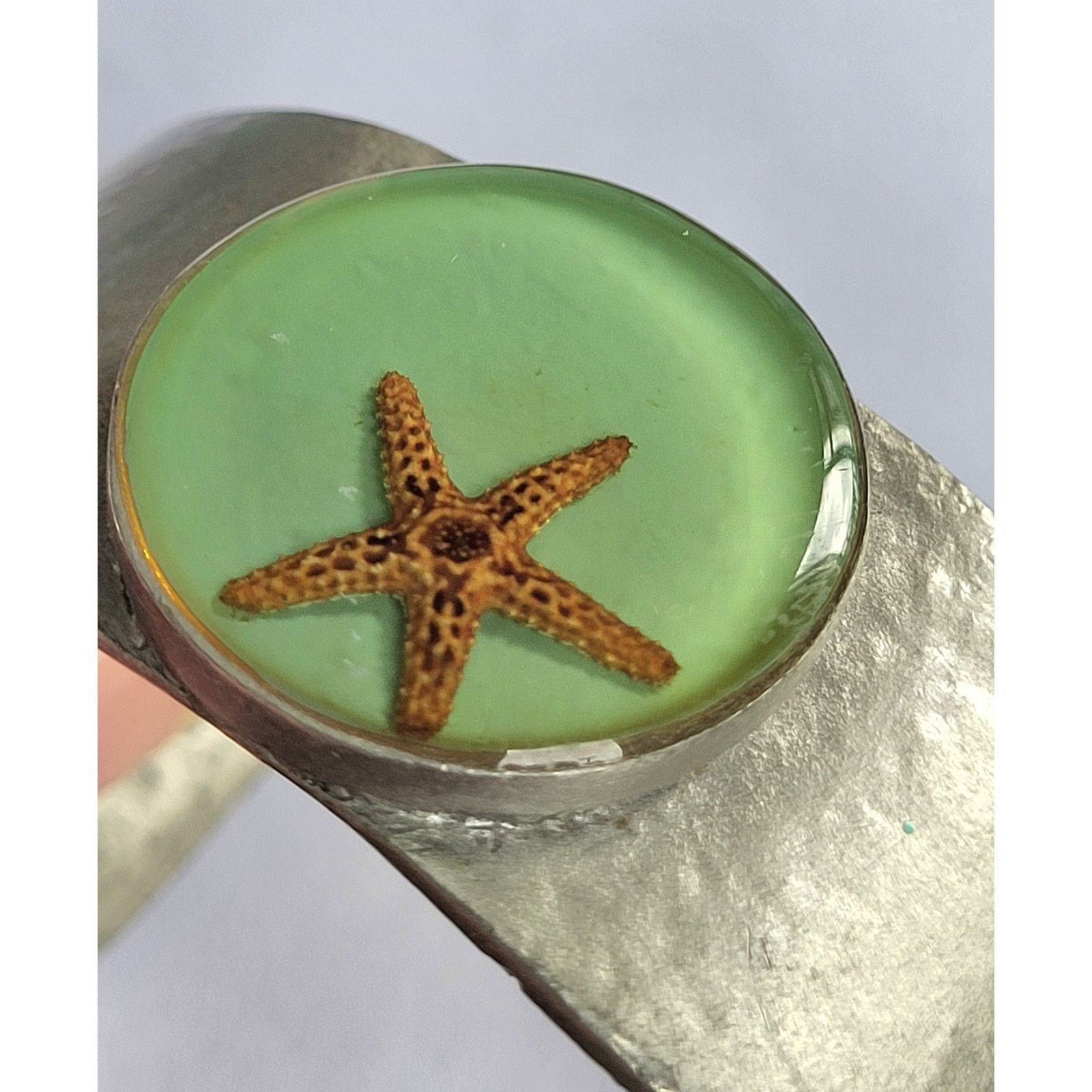 Other Shari Dixon Starfish Silver Bracelet Cuff Coastal Resort Size ONE SIZE - 6 Thumbnail