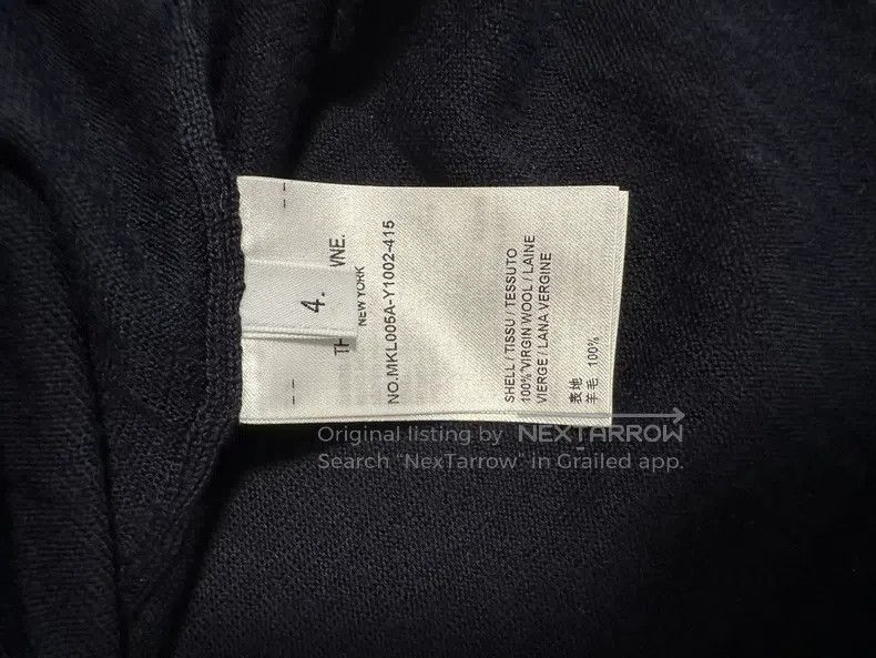 Thom Browne Thom Browne Woolen striped sweater Size US XL / EU 56 / 4 - 4 Thumbnail