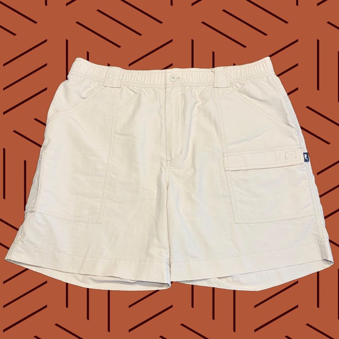 Vineyard Vines Vineyard Vines Shorts Mens 40 Tan Brown Cargo Pocket 7" 100% Nylon Trail Stretch Size US 40 / EU 56 - 1 Thumbnail