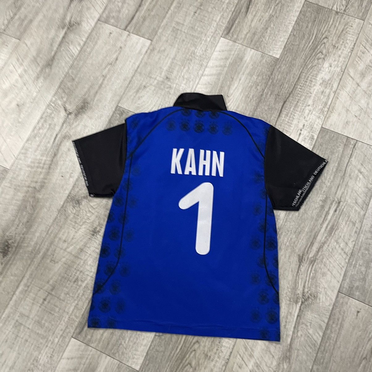 Vintage KAHN 1 90s polo tee jersey shirt deutscher Germany Germania Size US S / EU 44-46 / 1 - 2 Thumbnail