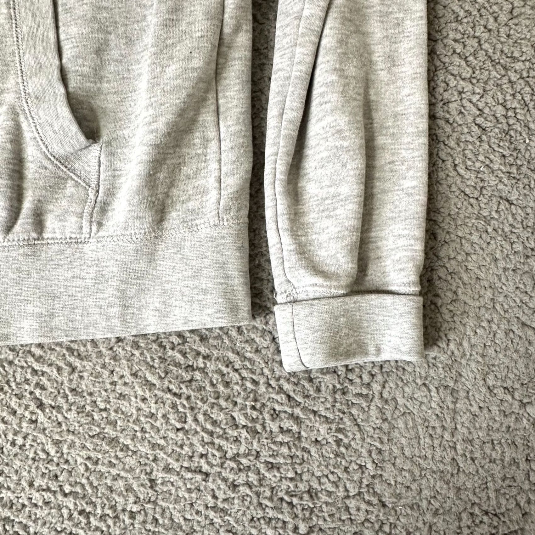 Asics ASICS Hoodie Womens M Gray Zip Up Logo Cotton Running Ladies Sweatshirt Size M / US 6-8 / IT 42-44 - 6 Thumbnail