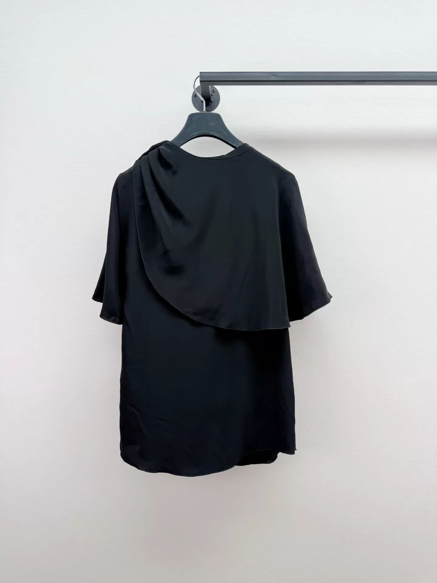 Chloe Chloe Silk Short Sleeve Top Women's Size 34 Authentic Size XXS / US 00 / IT 34 - 6 Thumbnail