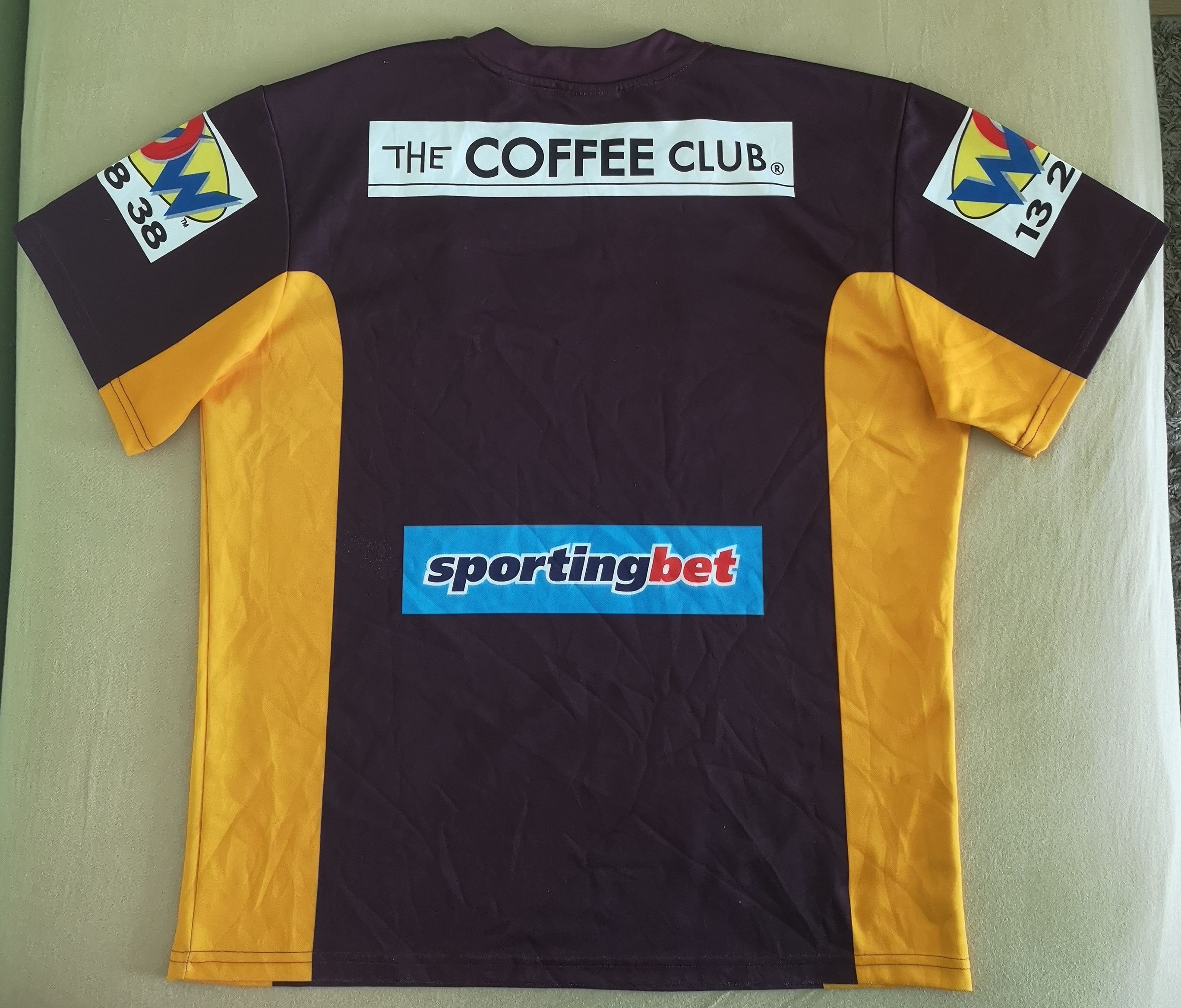 Nike Shirt Brisbane Broncos 2010 Rugby NRL Retro Vintage Size US XL / EU 56 / 4 - 8 Thumbnail