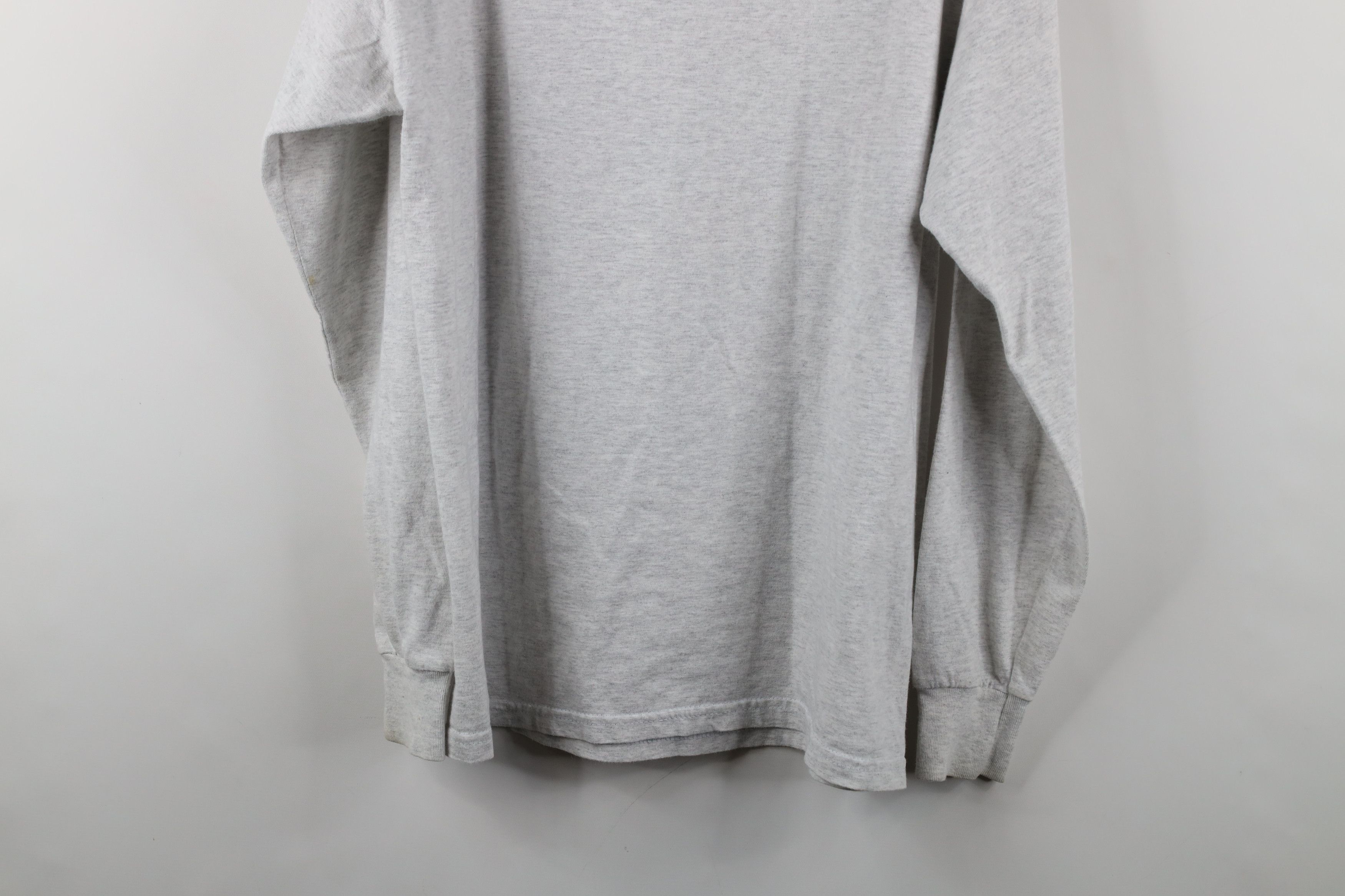 Vintage Vintage 90s Streetwear Bee Bowling Long Sleeve T-Shirt Gray Size M / US 6-8 / IT 42-44 - 12 Thumbnail