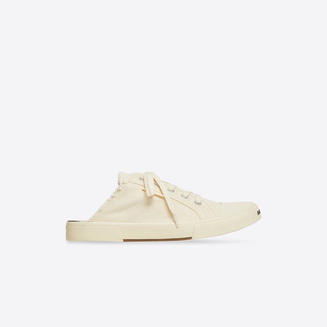 Balenciaga o1srvl11e0426 Paris Mule in Beige Size US 7 / IT 37 - 1 Thumbnail