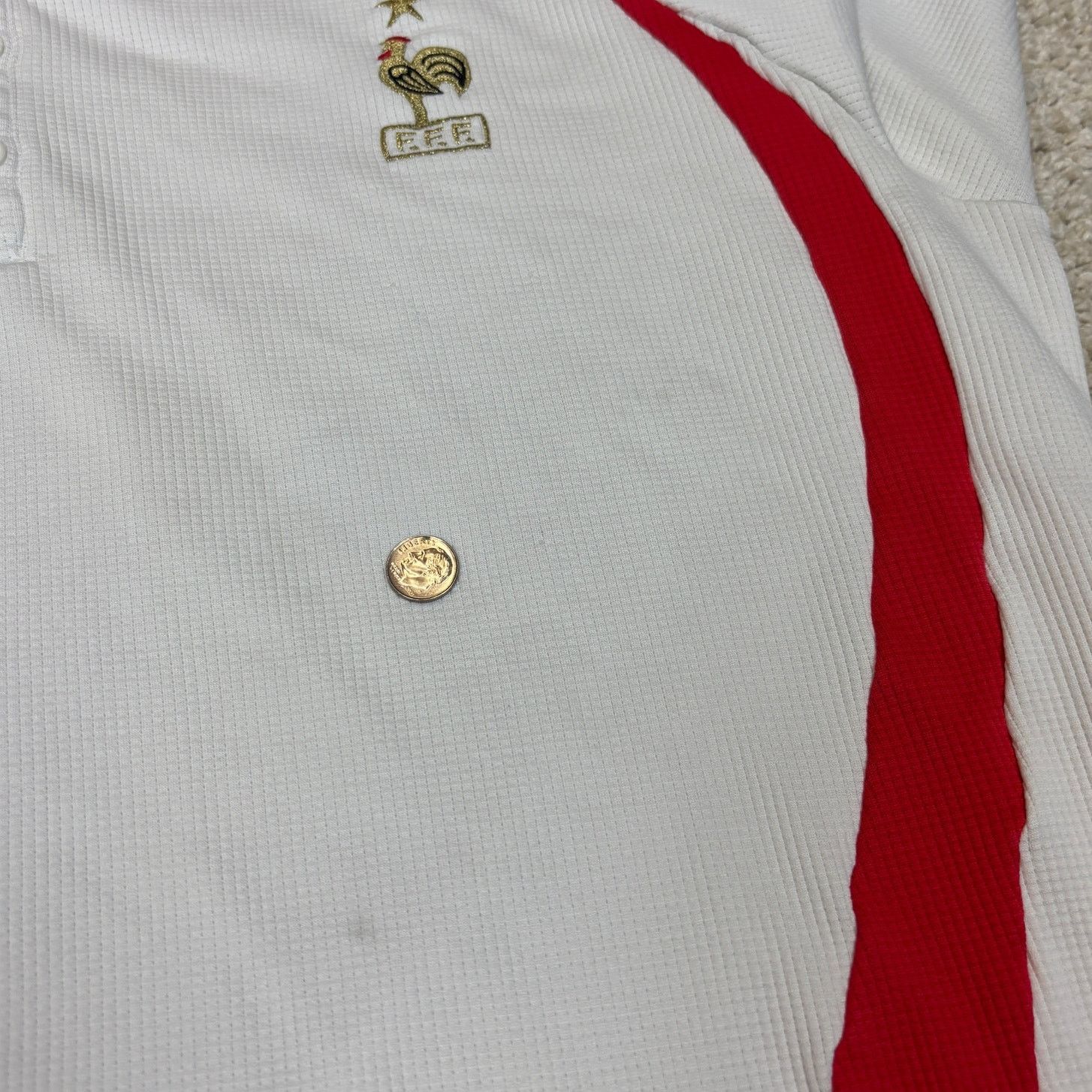 Adidas Adidas France National Team 2006 Training Jersey Men's XL Size US XL / EU 56 / 4 - 13 Thumbnail