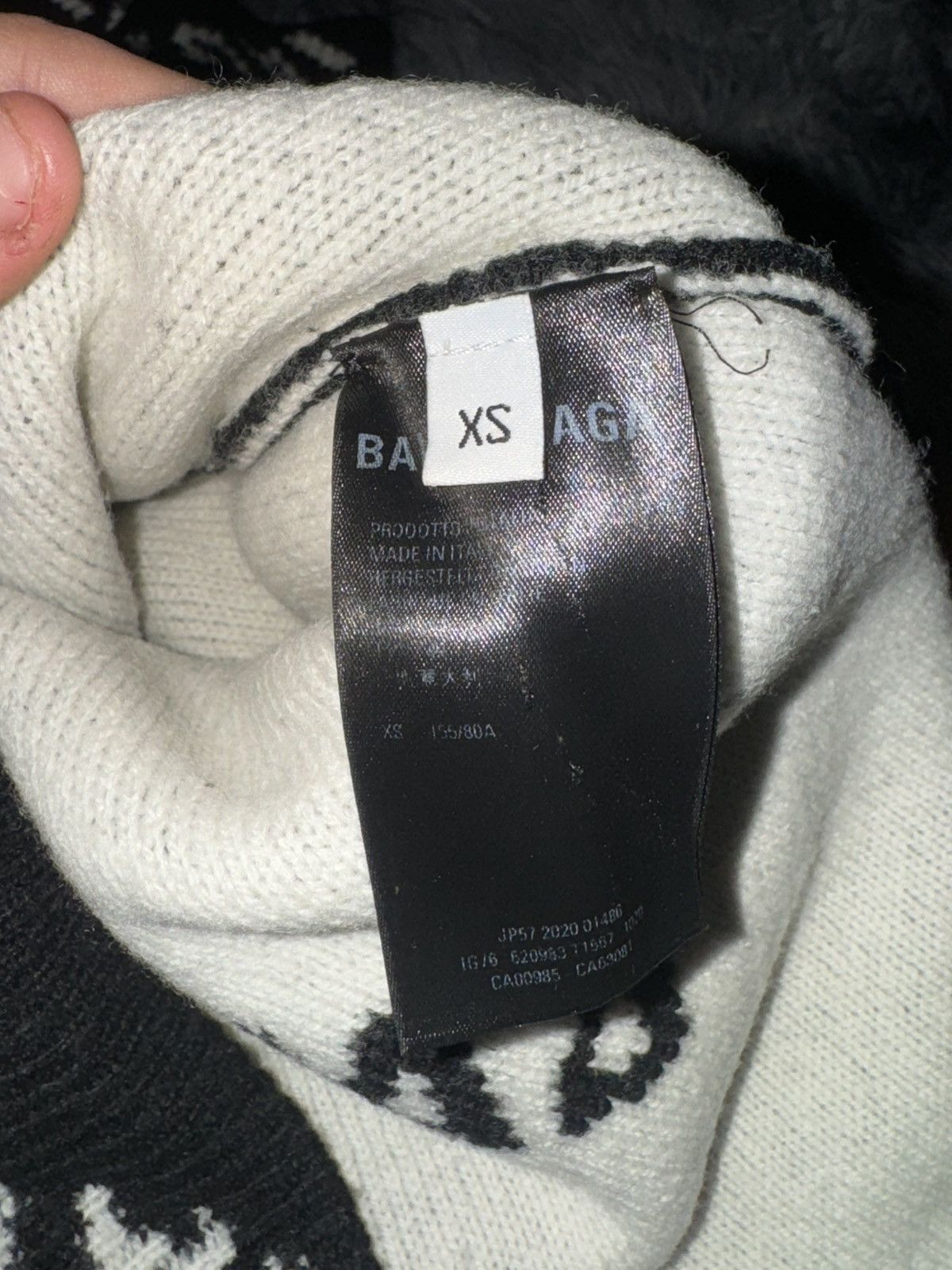 Balenciaga Balenciaga logo knit Size US XS / EU 42 / 0 - 5 Thumbnail