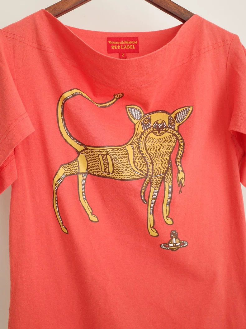 Vivienne Westwood Vivienne Westwood size2 Snake totem orange bubble sleeve on Size M / US 6-8 / IT 42-44 - 8 Thumbnail