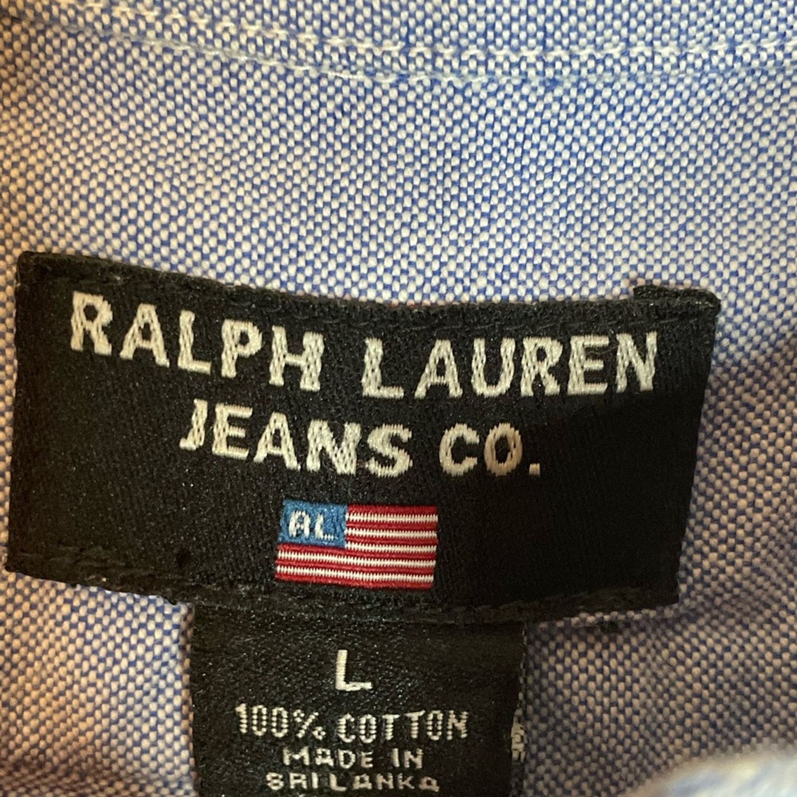 Ralph Lauren Polo Jeans Co Ralph Lauren Vintage 90s Mens Size Large Size US L / EU 52-54 / 3 - 3 Thumbnail