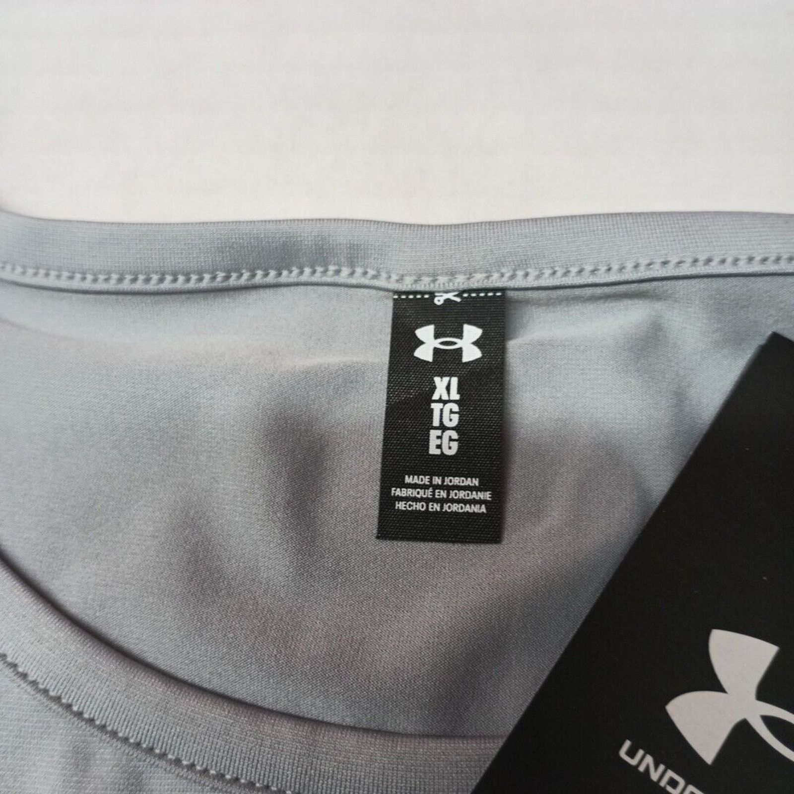 Under Armour Under Armour RUSH Energy T-shirt Women's XL XLarge Gray Size XL / US 12-14 / IT 48-50 - 3 Thumbnail