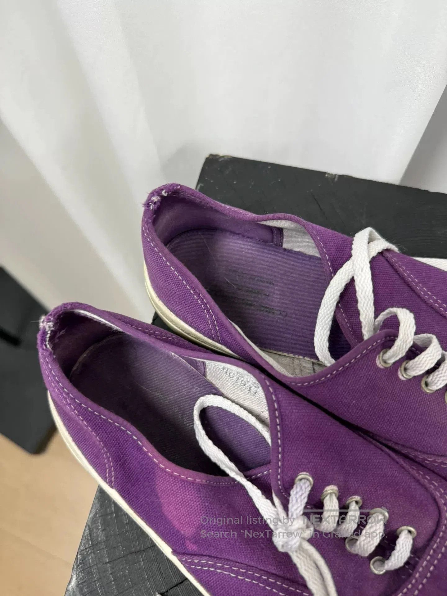Comme des Garcons comme des garcons purple hole sneakers. Size US 8.5 / EU 41-42 - 4 Thumbnail