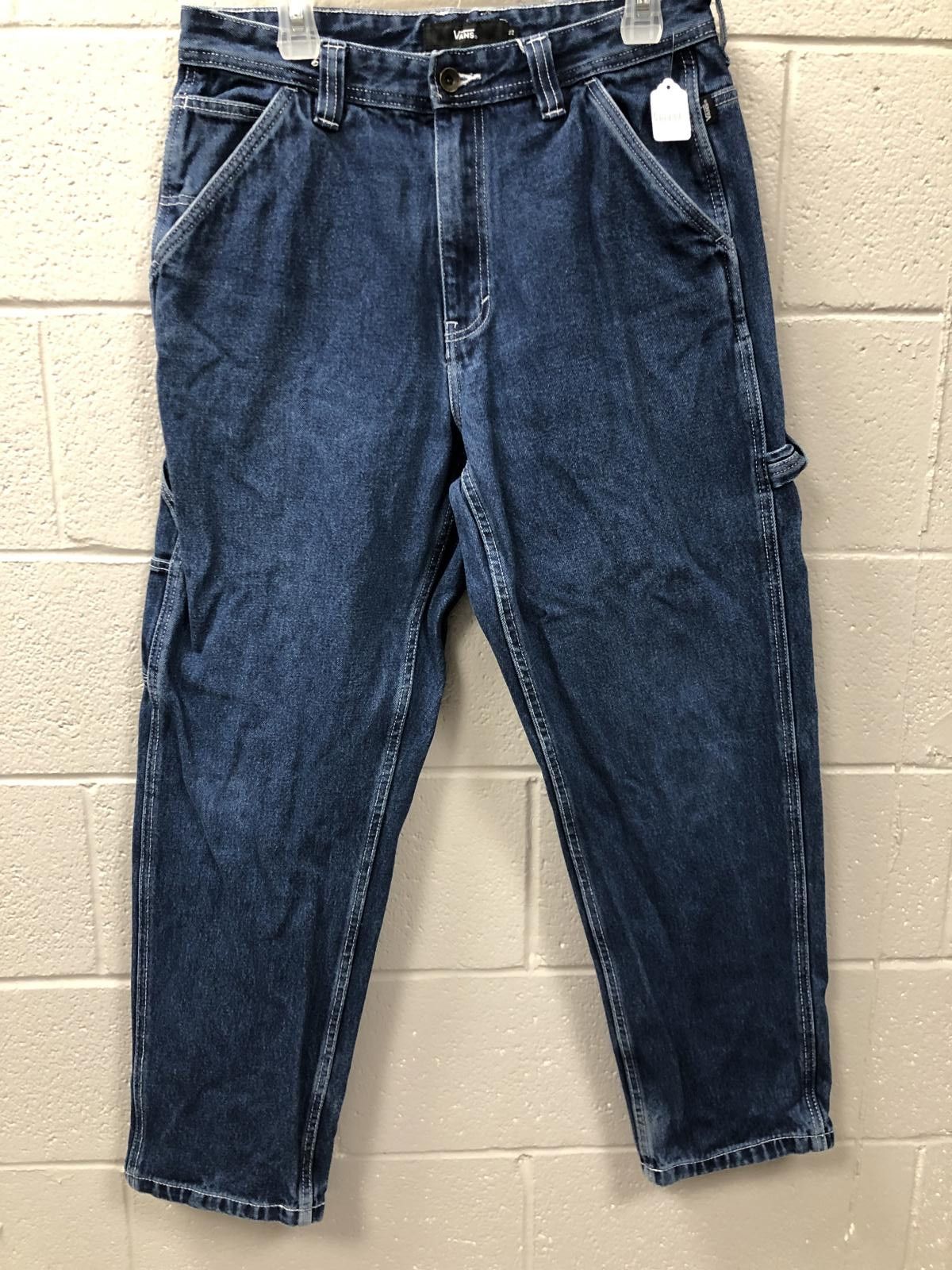 Vans Vans Casual Denim Cargo Pants - Stylish and Comfortable Size US 32 / EU 48 - 1 Thumbnail