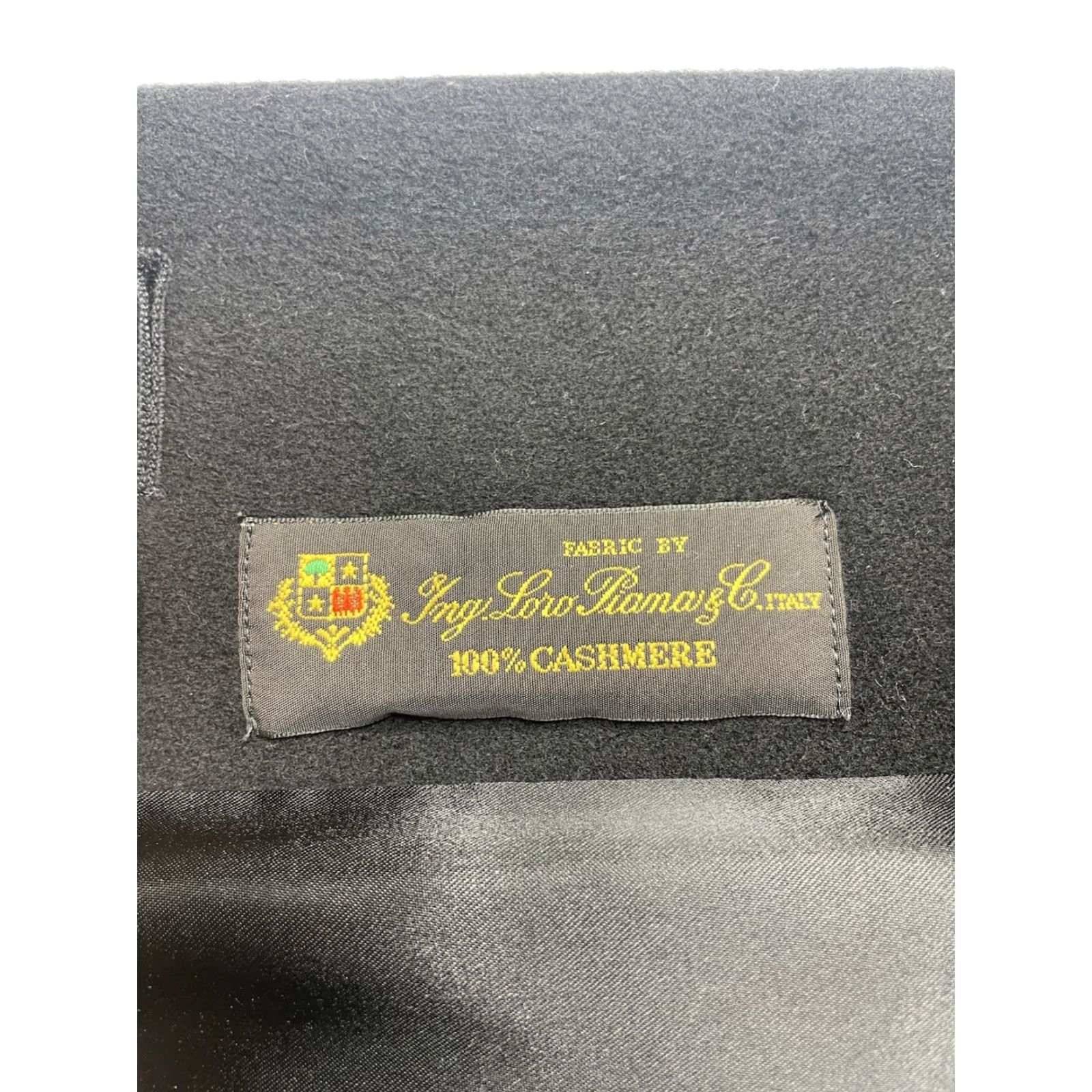 Vintage FLEURETTE 100% Cashmere Coat Long Overcoat Black Womens USA Size 4 Boys? No, Women. Size S / US 4 / IT 40 - 5 Thumbnail