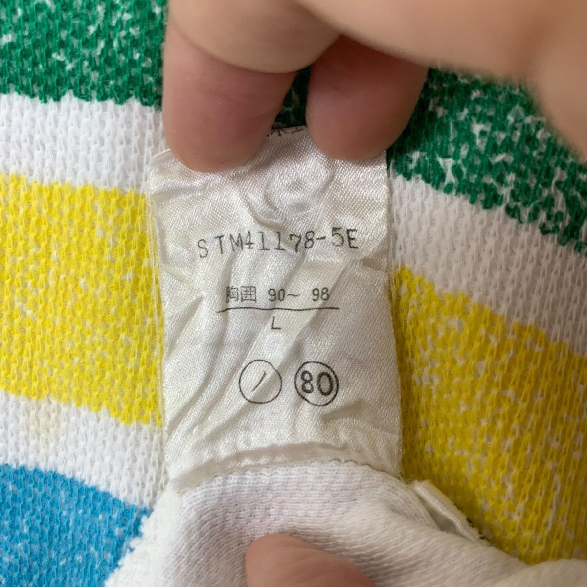 Sergio Tacchini Vintage 90’ SERGIO TACCHINI ITALY Tennis V Neck Tee Shirt Size L / US 10 / IT 46 - 6 Thumbnail