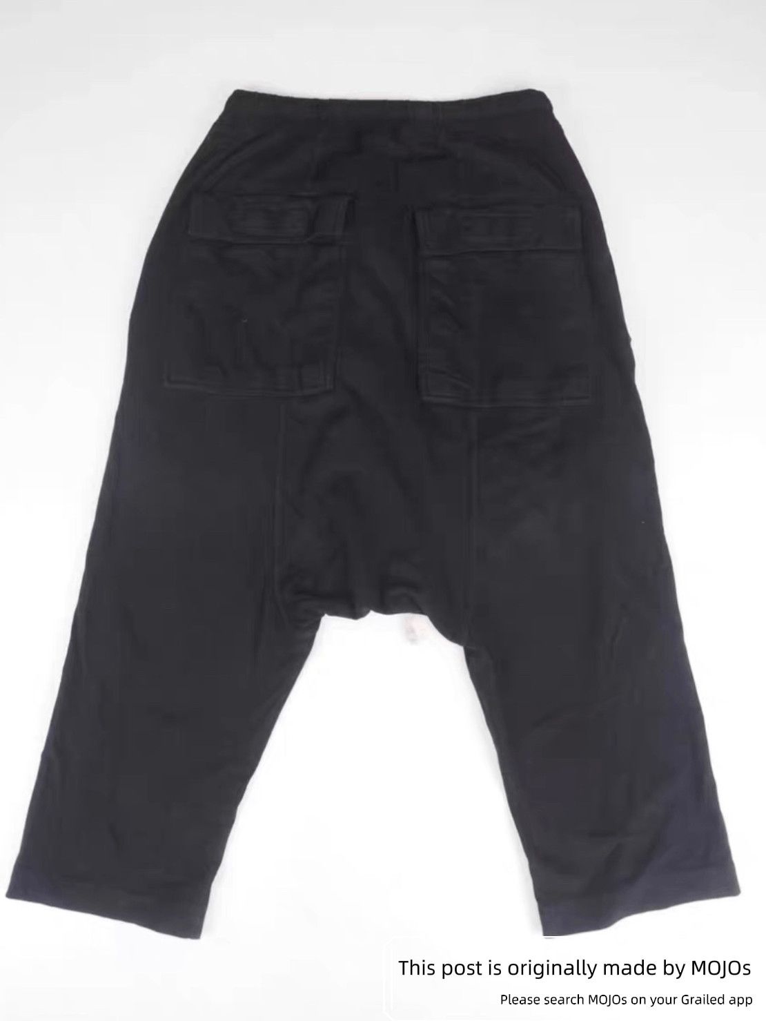 Rick Owens Drkshdw Sz XS Rick Owens Drkshdw 16SS Drawstring Cropped Trousers Size US 30 / EU 46 - 2 Thumbnail