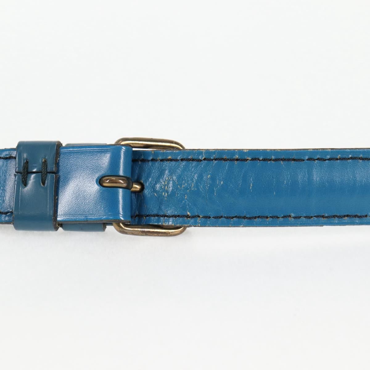 Louis Vuitton LOUIS VUITTON Epi Cartouchiere MM Shoulder Bag Blue M52245 Size ONE SIZE - 9 Thumbnail