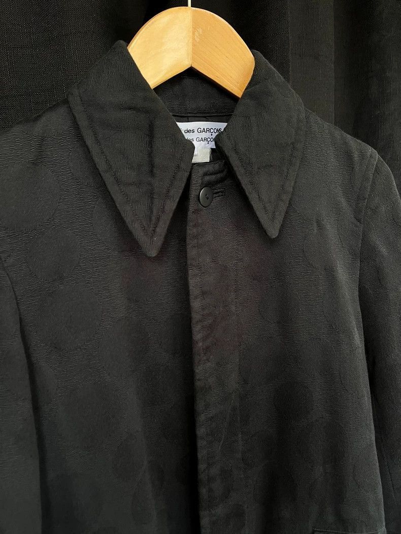 Comme des Garcons commedesgarcons dark striped dot long coat-2505 Size US XS / EU 42 / 0 - 6 Thumbnail