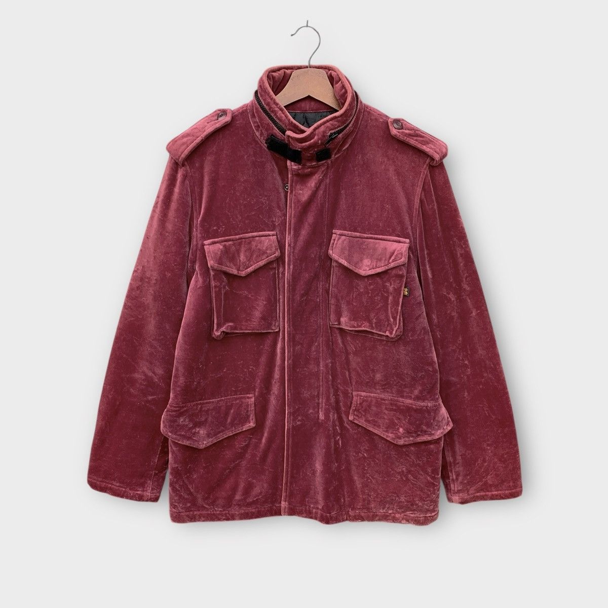 Alpha Industries ALPHA INDUSTRIES M65 VELVET MILITARY JACKET ZIPPER Size US M / EU 48-50 / 2 - 2 Thumbnail