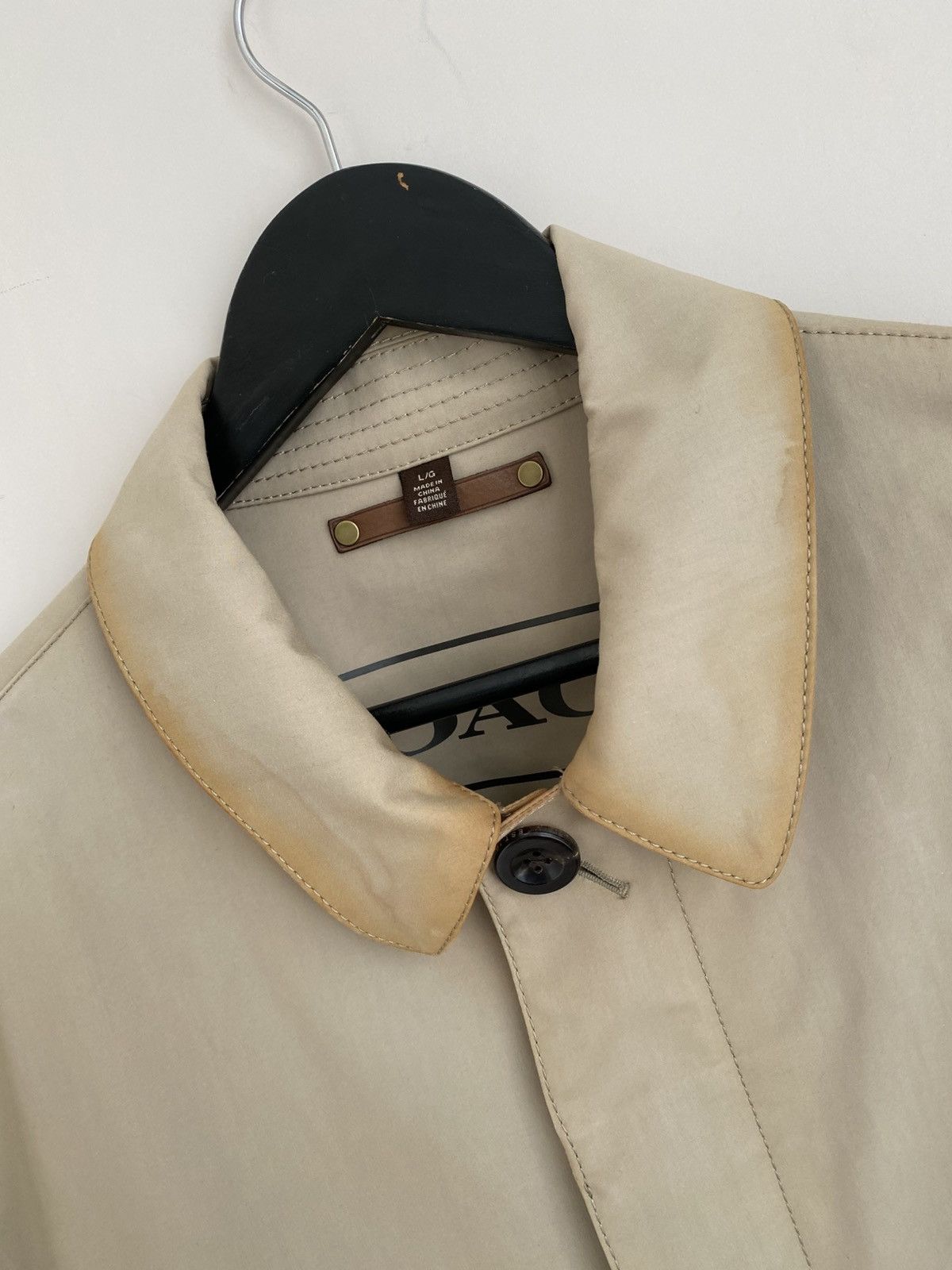 Coach COACH Men’s Light Weight Stone Hudson Car Coat Size US L / EU 52-54 / 3 - 8 Thumbnail