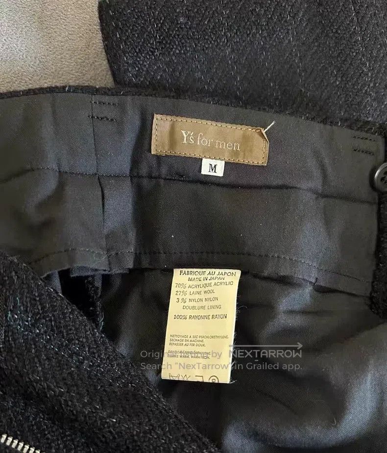 Yohji Yamamoto Yohji Yamamoto size m Wool Pants Size US 28 / EU 44 - 6 Thumbnail