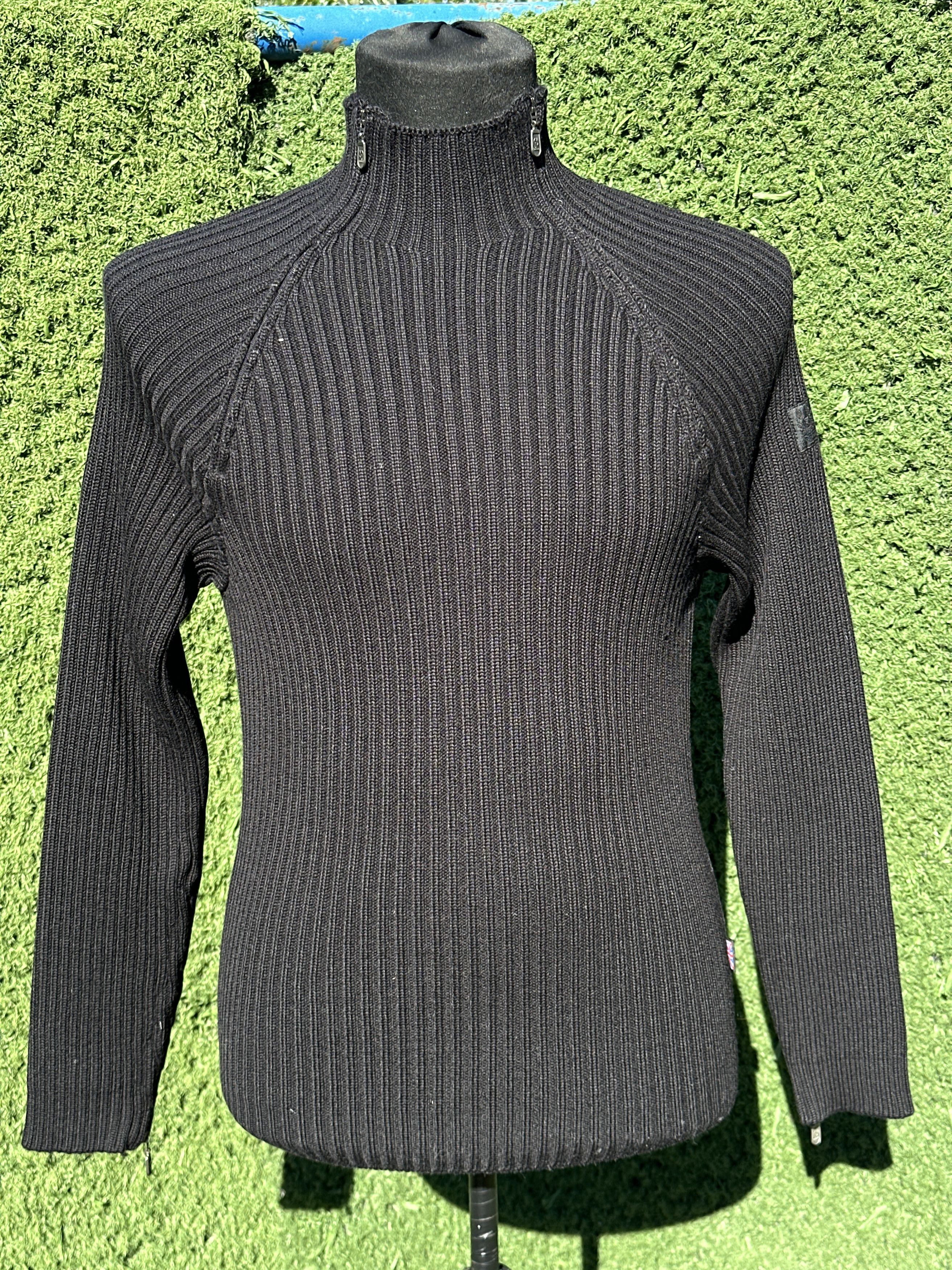 Gold Label Knit Belstaff Pullover Slim Fit Jumper Size M