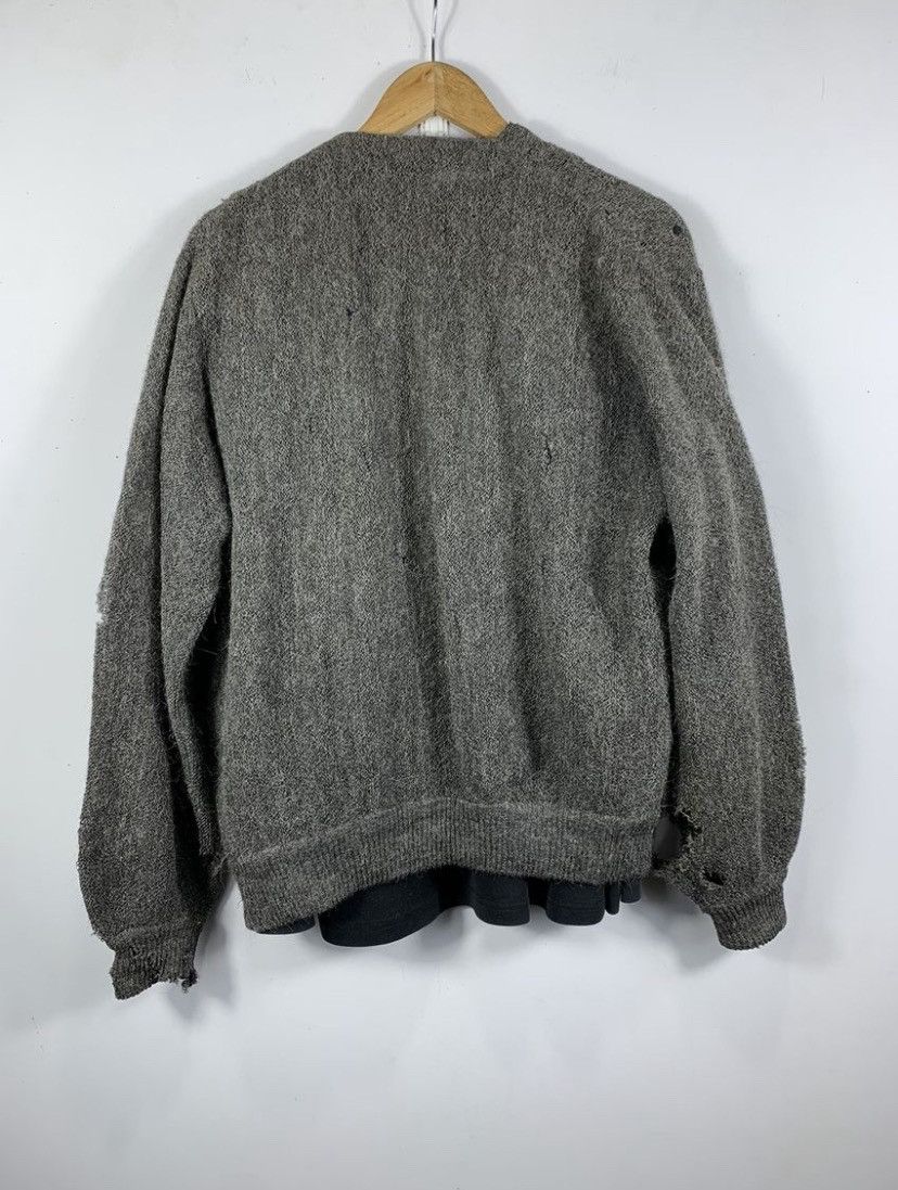 Issey Miyake Diatressed Cardigan Grunge Kurt Cobain style Size US S / EU 44-46 / 1 - 4 Thumbnail