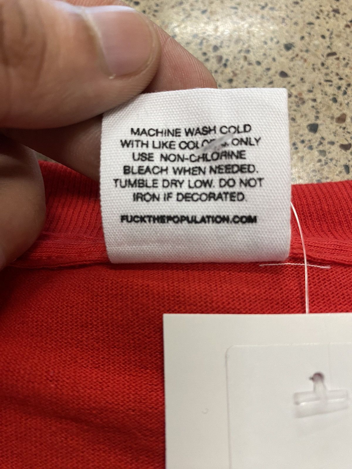 Fuck The Population 💀FTP Finger Tee💀 Size US L / EU 52-54 / 3 - 3 Thumbnail