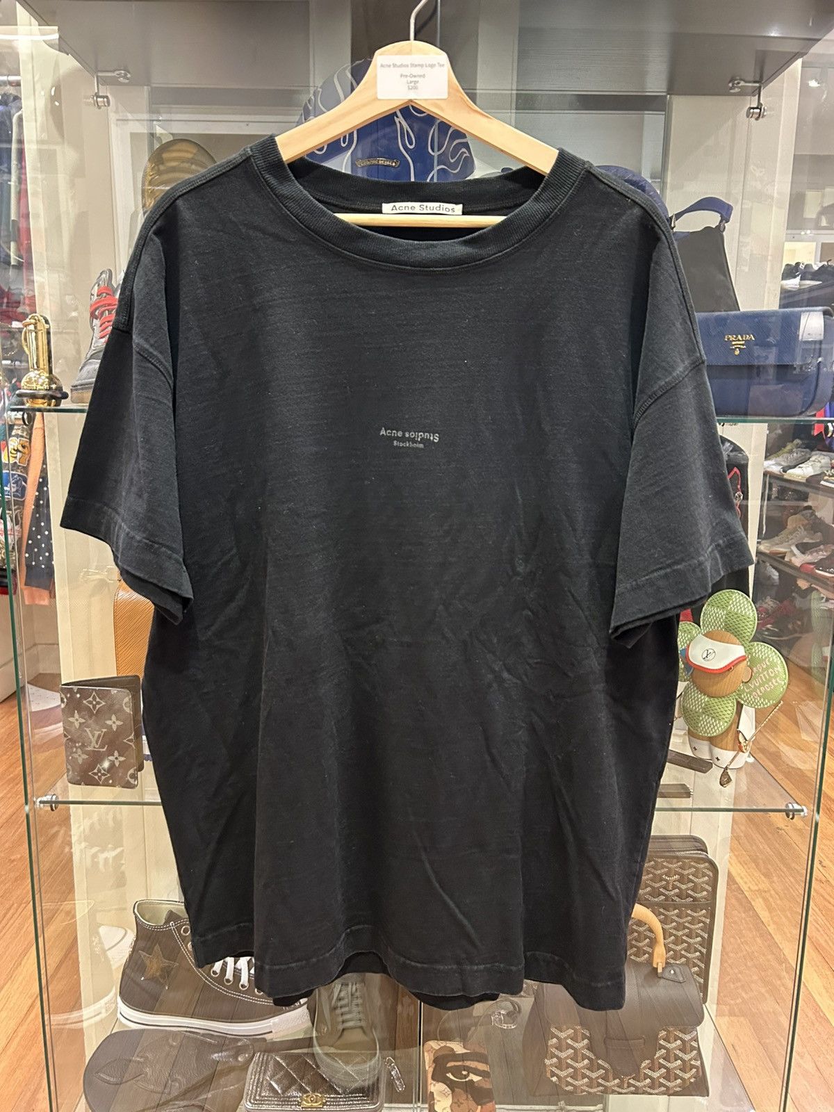 Acne Studios Acne Studios Stamp Logo Tee Size US L / EU 52-54 / 3 - 1 Thumbnail
