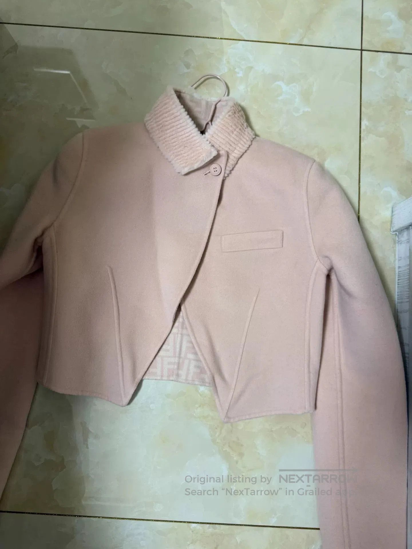 Fendi fendi pink long sleeve jacket for women. Size US M / EU 48-50 / 2 - 1 Thumbnail
