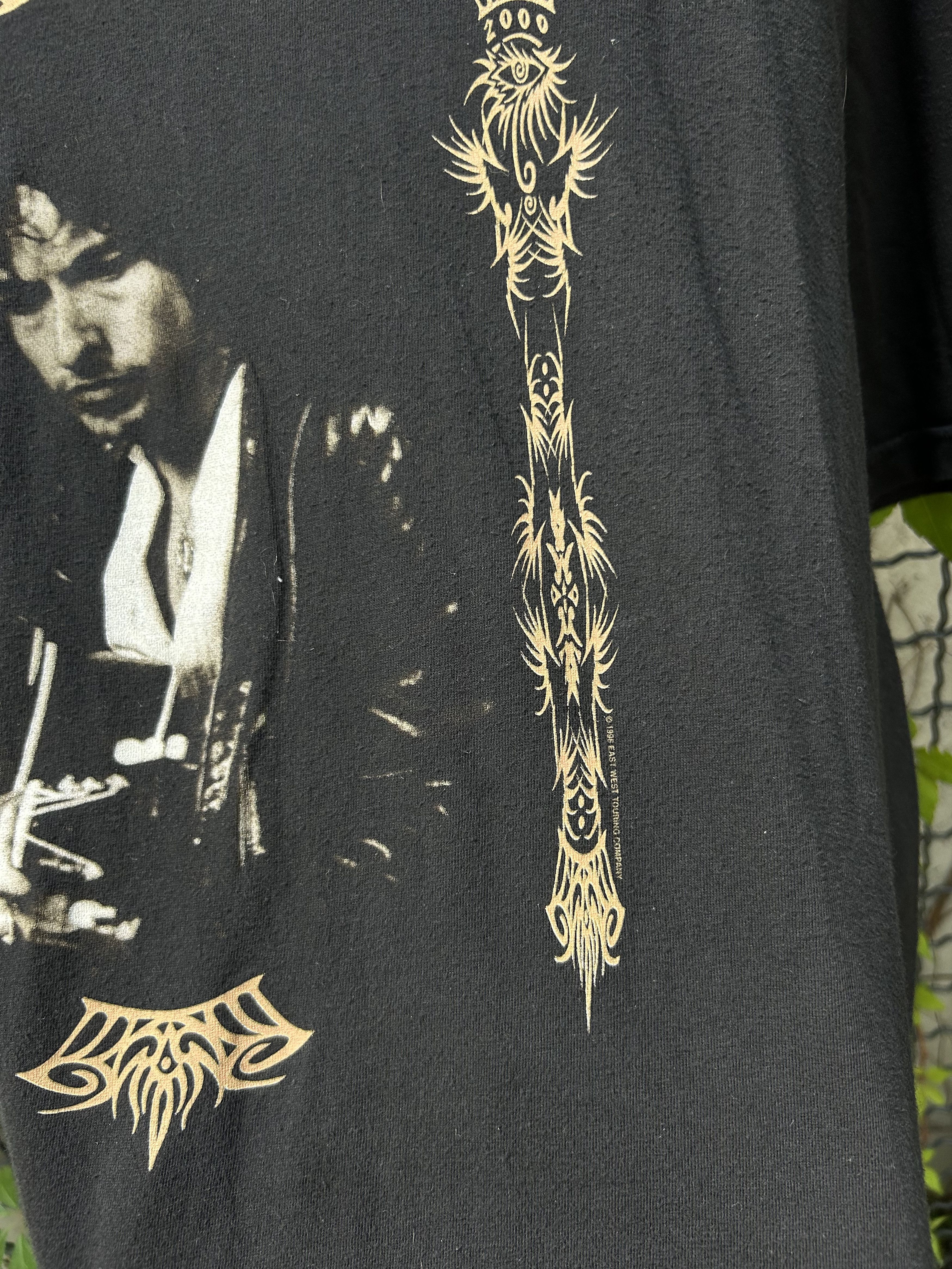 Band Tees Vintage 1996 Bob Dylan Concert Tour T-shirt Size US XL / EU 56 / 4 - 5 Thumbnail