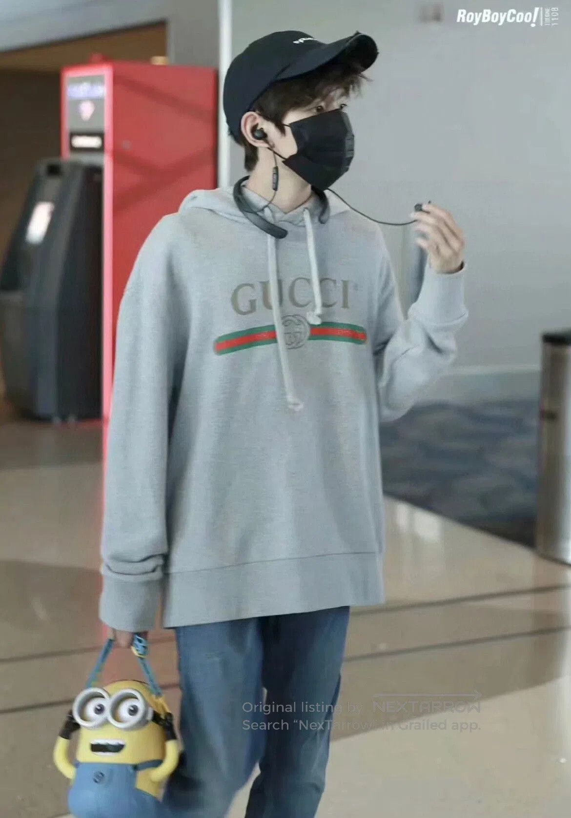 Gucci gucci gray sweatshirt with embroidered details. Size US S / EU 44-46 / 1 - 9 Thumbnail
