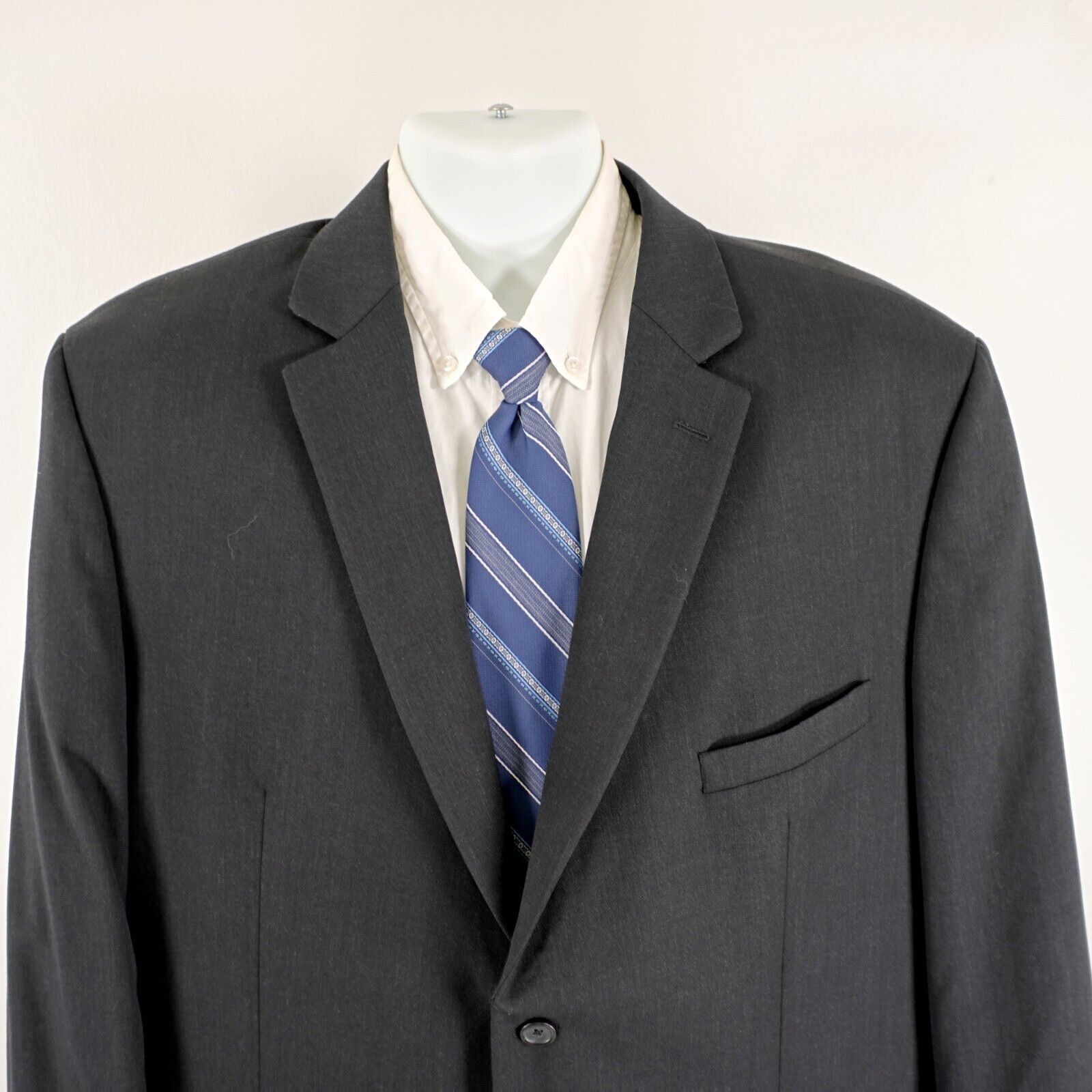 Pronto Uomo Pronto Uomo Platinum Wool Gray 2 Button Blazer 48R Or Slim F Size 48R - 1 Thumbnail