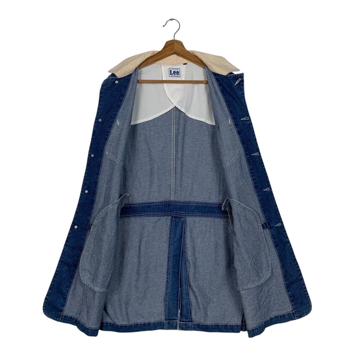 Lee Vintage Lee Sanforized Denim Long Jacket Size US L / EU 52-54 / 3 - 11 Thumbnail