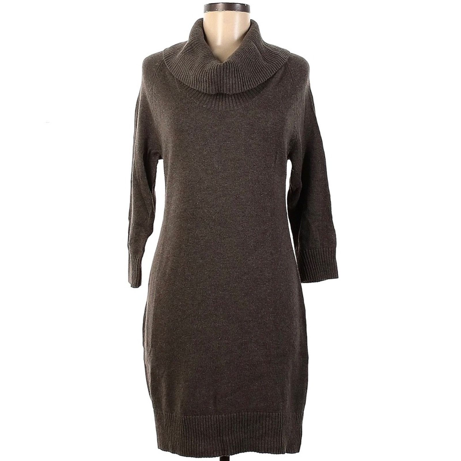 Banana Republic Banana Republic Factory Cowl Neck Sweater Dress Size S Size S / US 4 / IT 40 - 1 Thumbnail