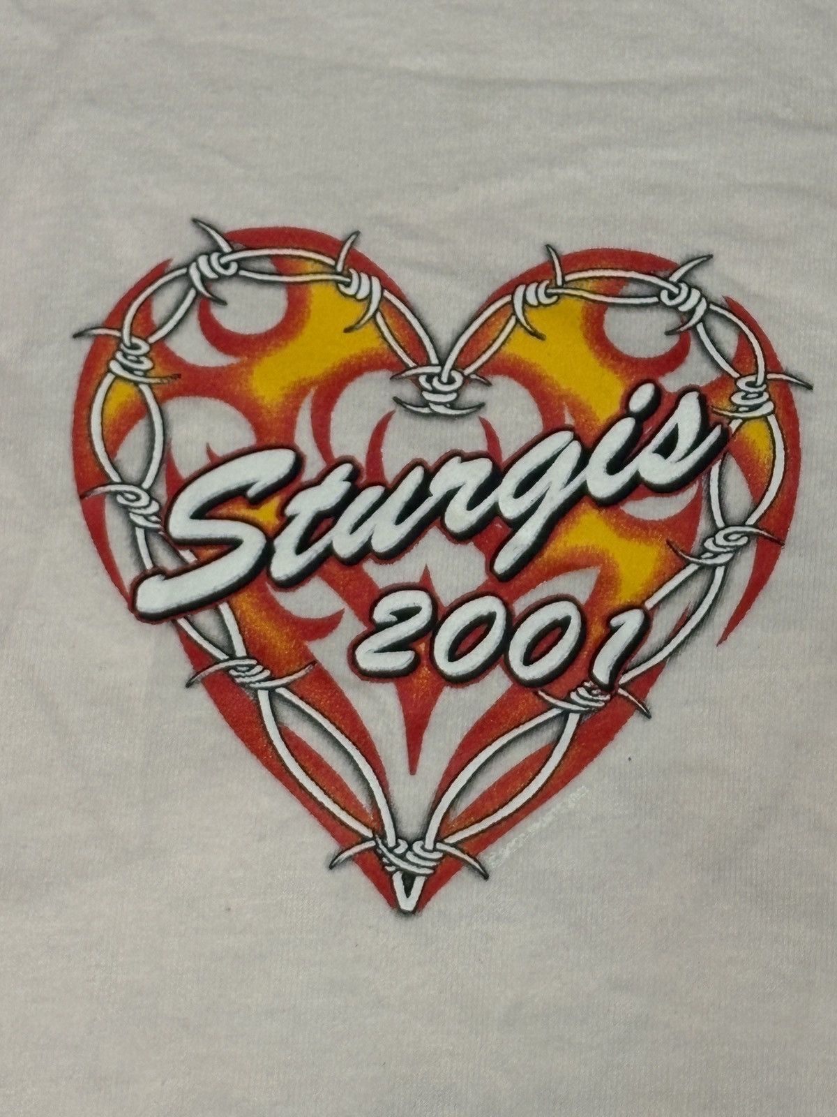 Harley Davidson Vintage 2001 STURGIS Motorcycle Rally T-Shirt Size L 0775 Size US L / EU 52-54 / 3 - 4 Thumbnail
