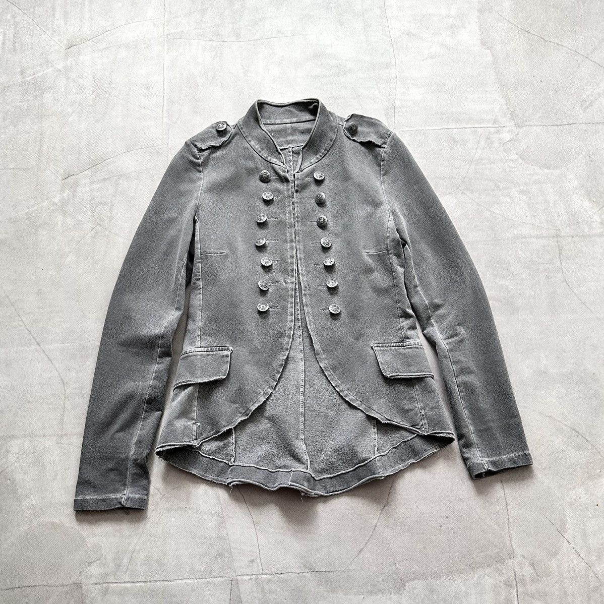 Hysteric Glamour 00s Napoleon Faded Military Jacket LGB PPFM Miss Sixty Vibe Size S / US 4 / IT 40 - 1 Thumbnail