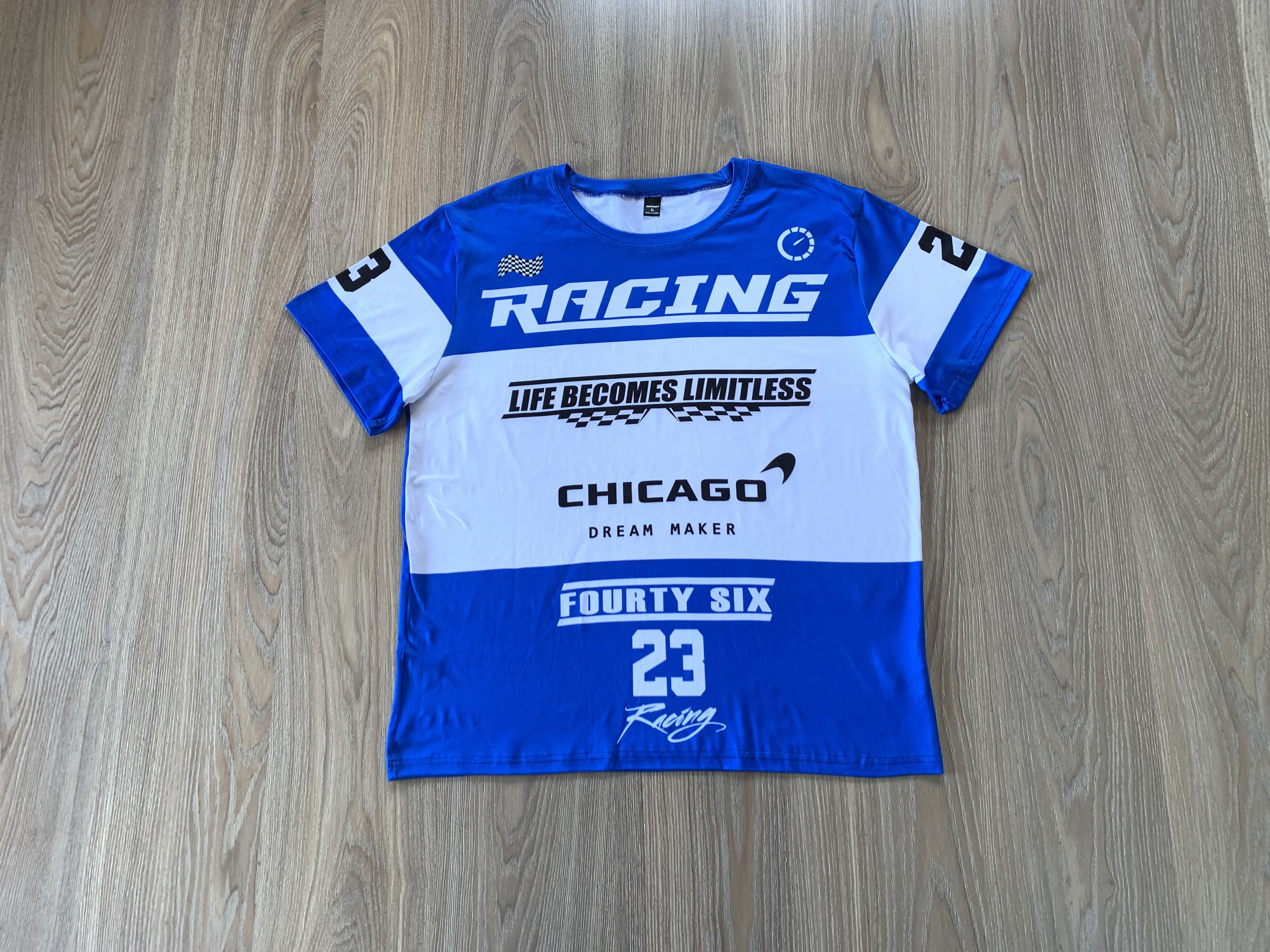 NASCAR × Vintage Chicago Dream Maker Nascar Sport T Shirt Size US XL / EU 56 / 4 - 1 Thumbnail