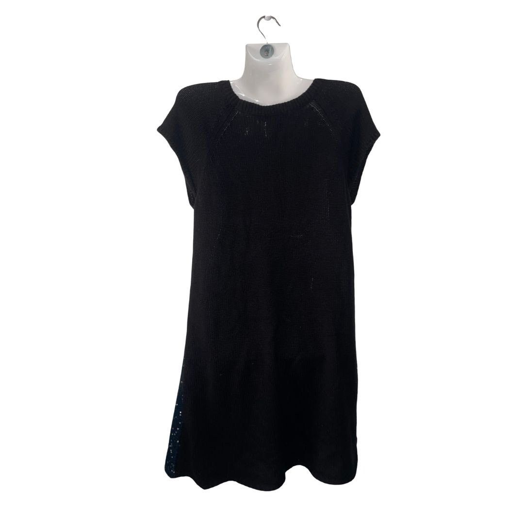 Style & Co Sequin Sweater Knit Tunic Dress Size XL Cap Sleeves Pockets Size XL / US 12-14 / IT 48-50 - 2 Thumbnail