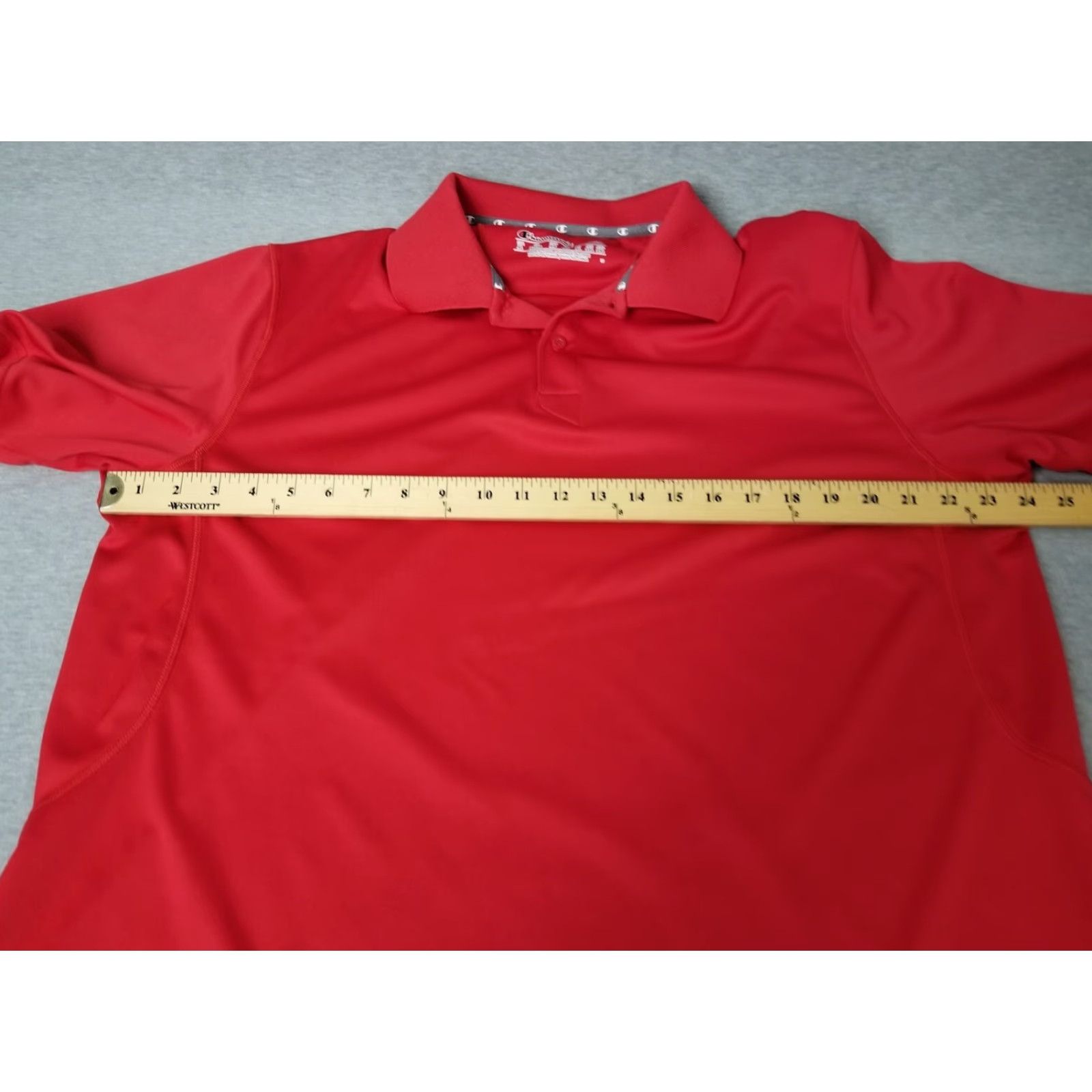Champion Champion Polo Shirt Mens XL Red Short Sleeve Golf Casual Size US XL / EU 56 / 4 - 5 Thumbnail