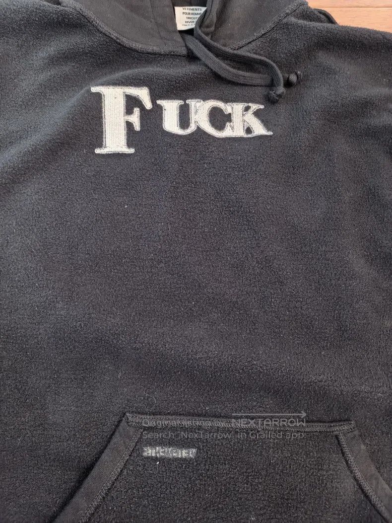 Vetements VETEMENTS Slogan Two-Way Wear Sweatshirt Size US XS / EU 42 / 0 - 4 Thumbnail