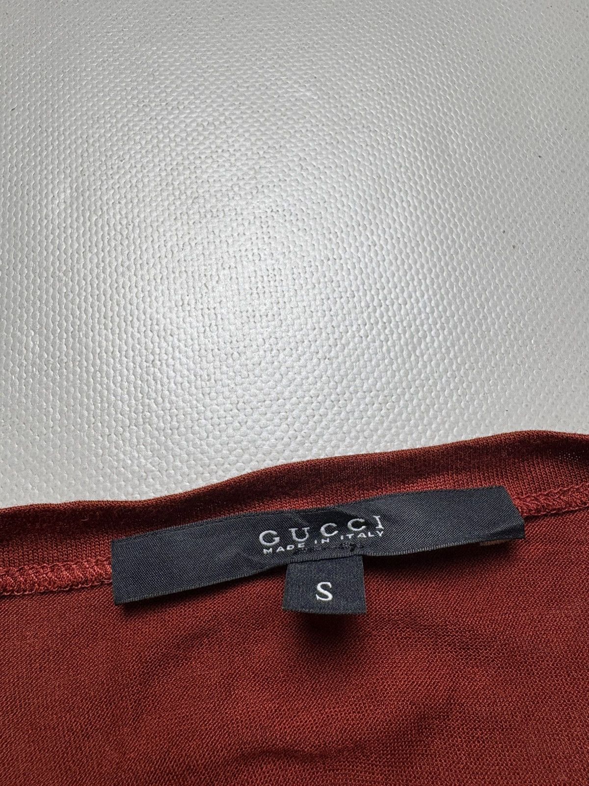 Gucci Gucci Made in Italy T-Shirt Size S / US 4 / IT 40 - 2 Thumbnail