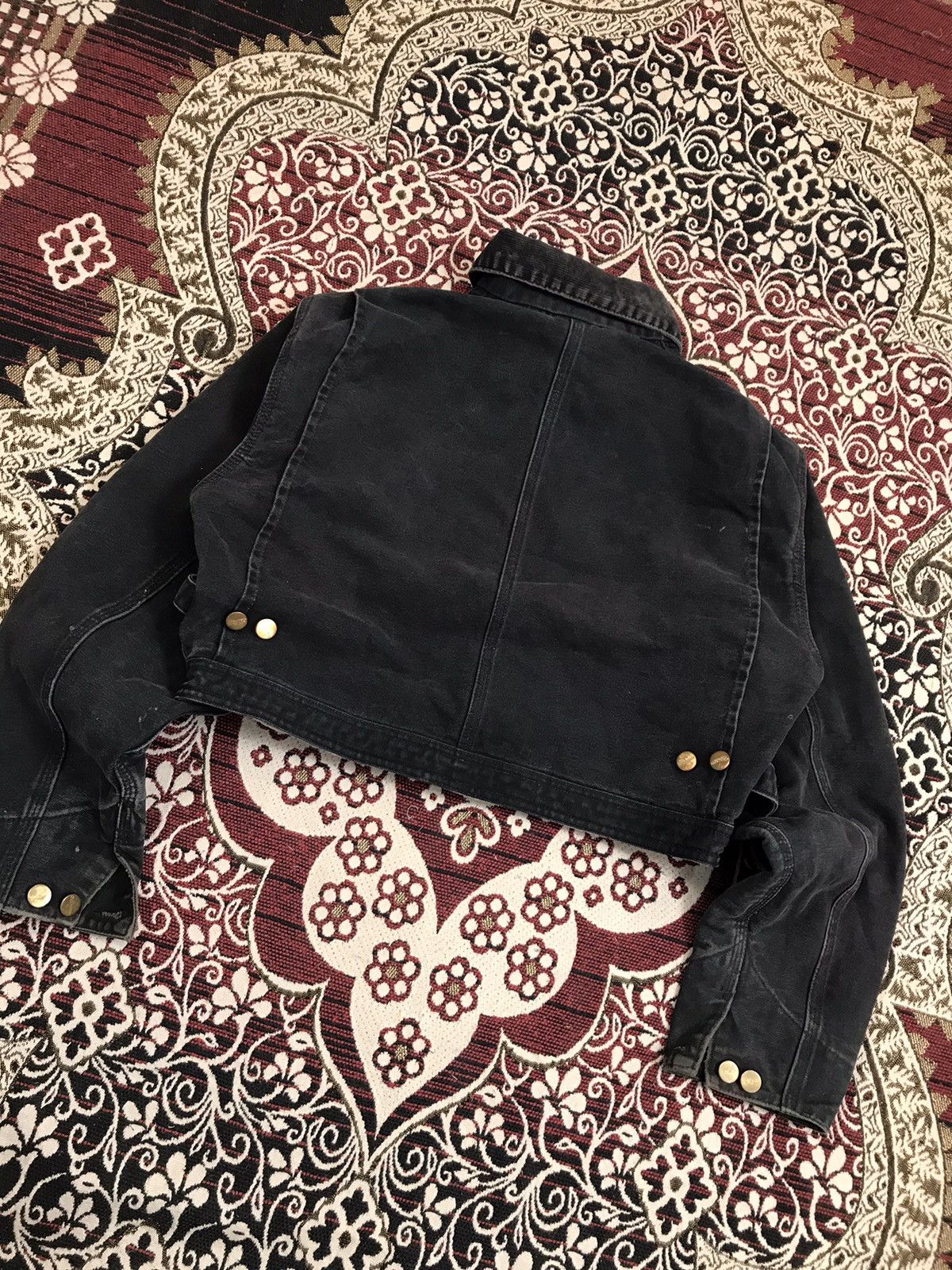 Carhartt Vintage carhartt jumpsuit cropped custom jacket Size S / US 4 / IT 40 - 6 Thumbnail