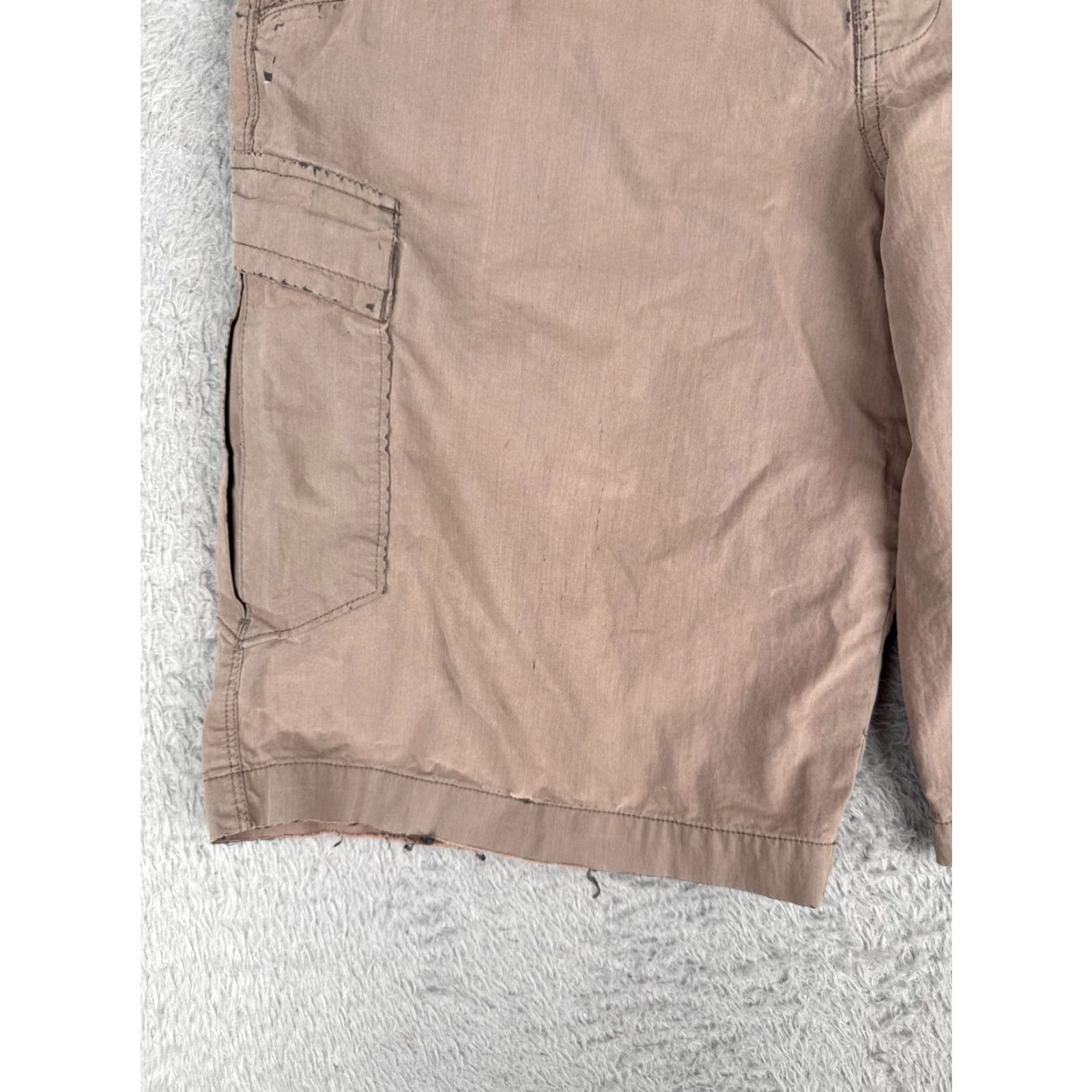 The North Face The North Face Brown Cargo Shorts 32 Regular Cotton Lightweight Quick Dry Mens Size US 32 / EU 48 - 3 Thumbnail