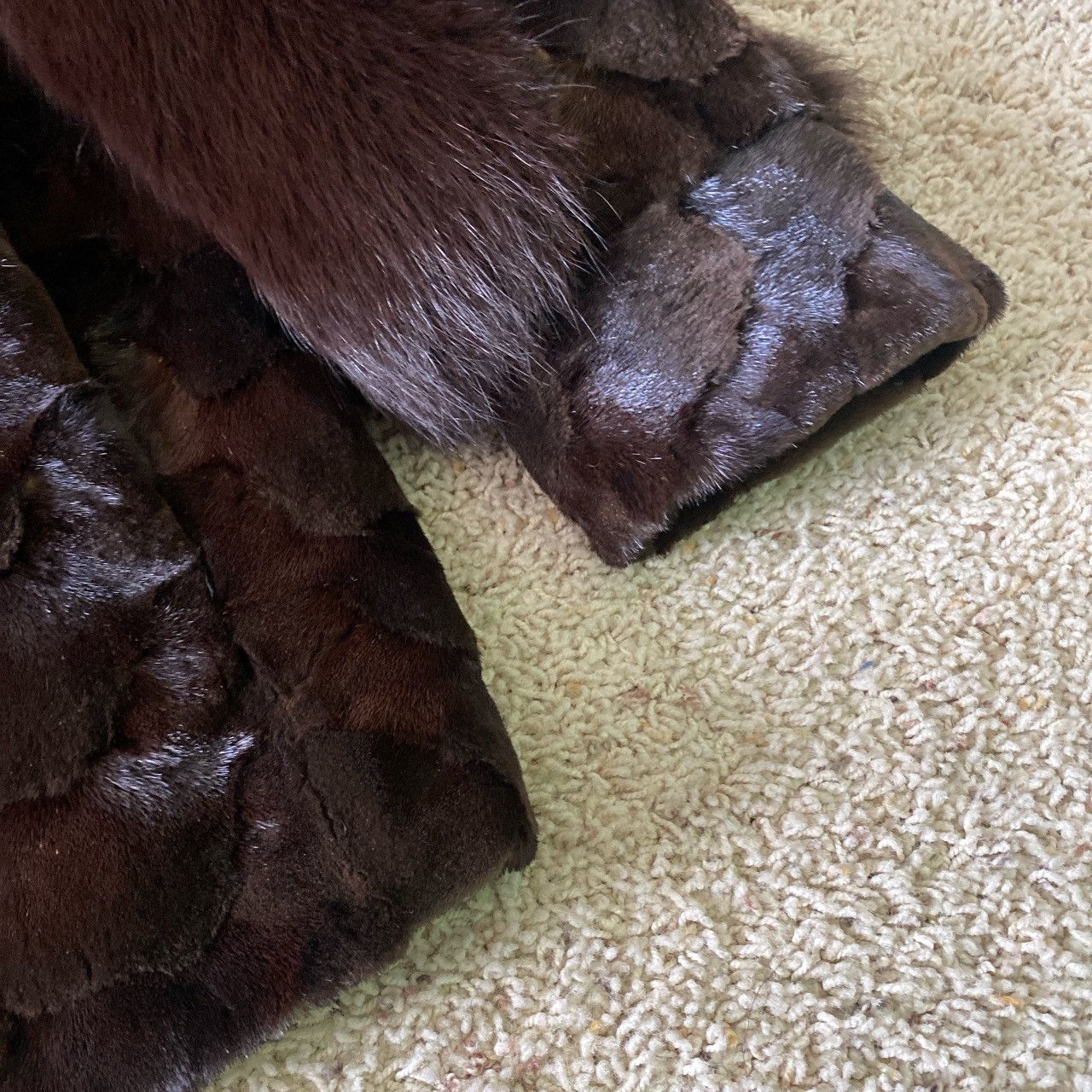 Vintage 1990s Goldmans Mink Fur Coat Size M / US 6-8 / IT 42-44 - 2 Thumbnail