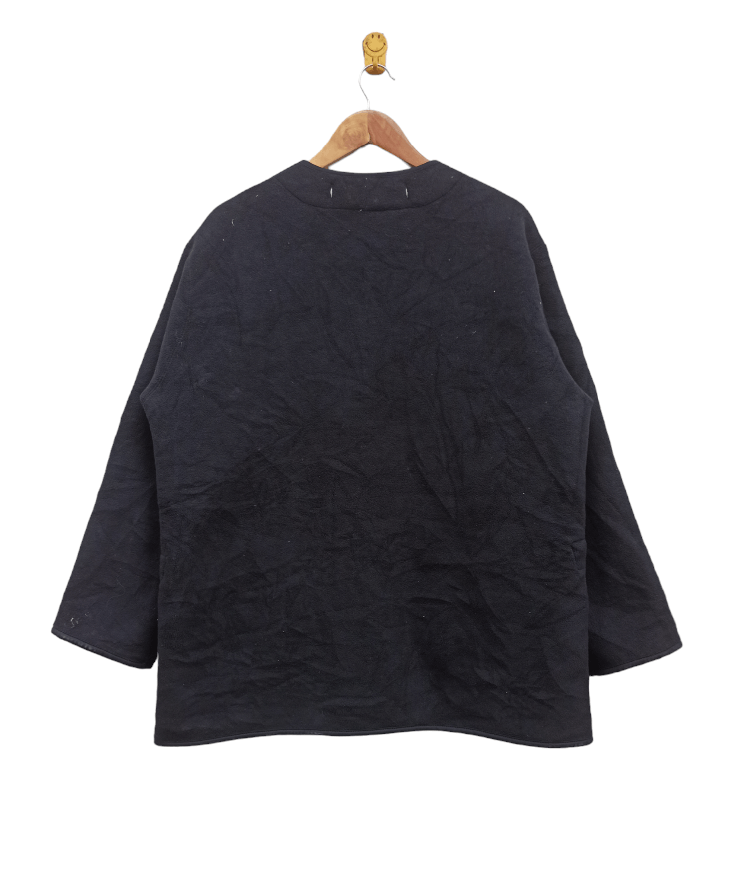 Engineered Garments × Uniqlo Engineering Garment x Uniqlo Fleece Collarless Coat Jacket Size US M / EU 48-50 / 2 - 4 Thumbnail