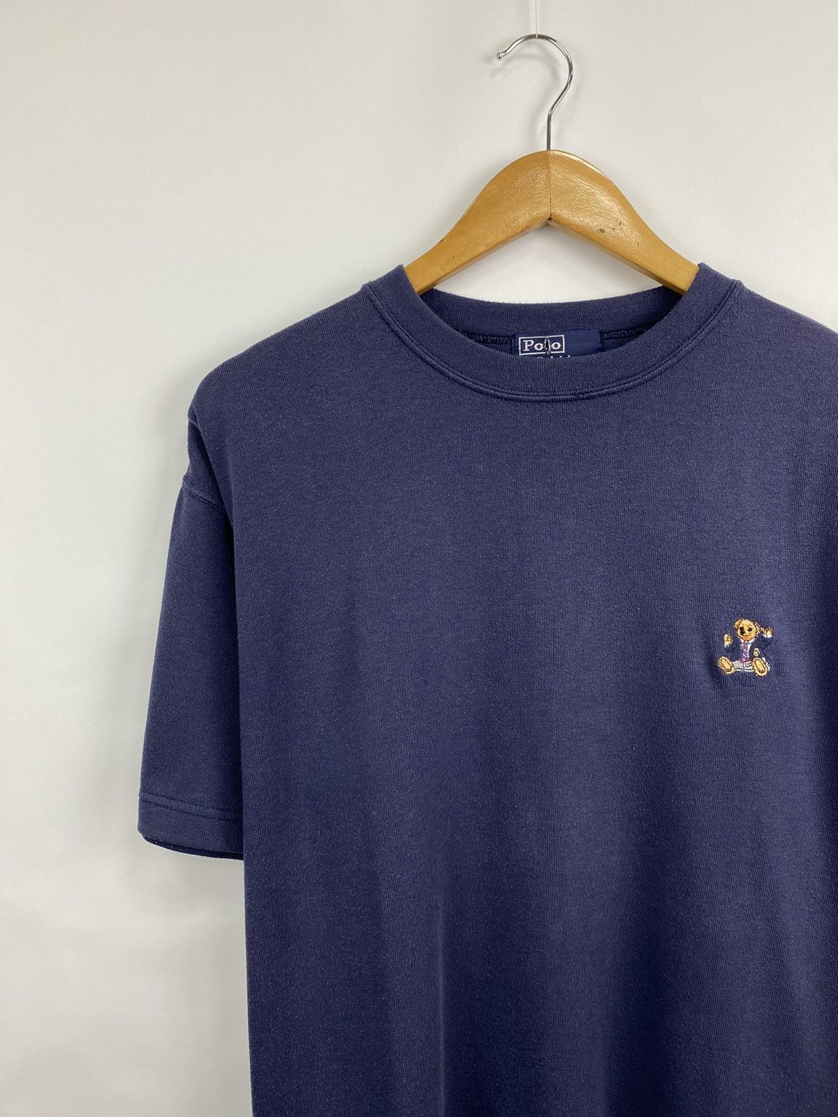 Polo Ralph Lauren × RRL Ralph Lauren × Ralph Lauren 🇺🇸 Vintage 90s Polo Bear Ralph Lauren t-shirt rare retro hype Size US L / EU 52-54 / 3 - 2 Thumbnail