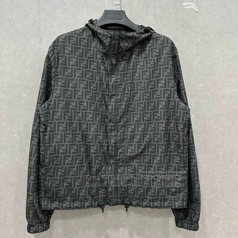 Fendi Fendi Letter Pattern Printed Two-Sided Wear Jacket Size US M / EU 48-50 / 2 - 1 Thumbnail