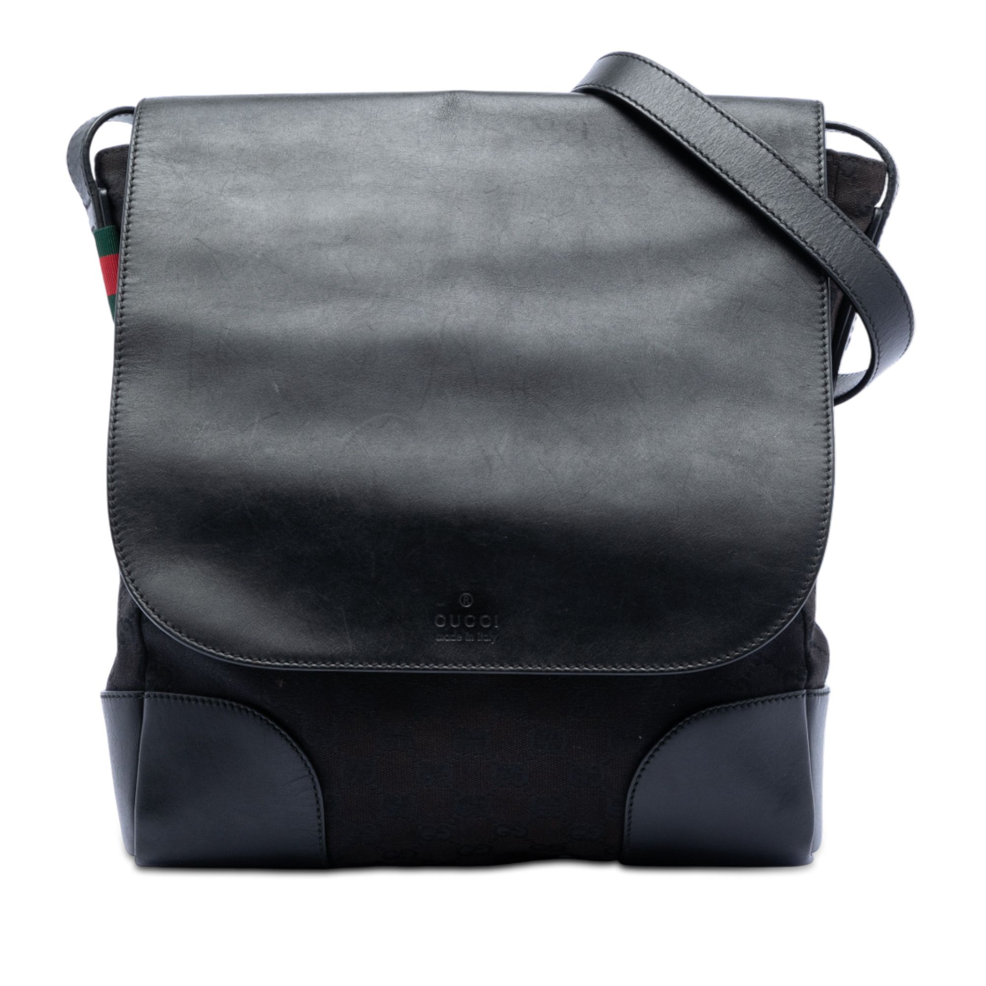 Gucci Gucci GG Canvas and Leather Crossbody Size ONE SIZE - 1 Thumbnail