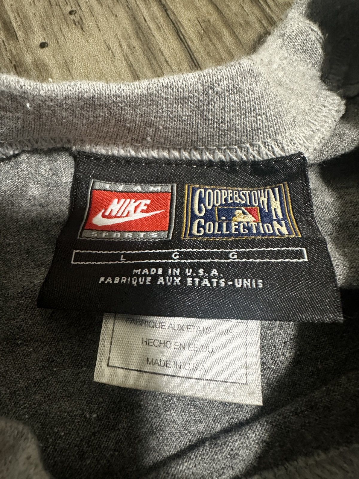 Nike Vintage 90s Nike Cooperstown Collection Red Sox Tee Size US XL / EU 56 / 4 - 5 Thumbnail