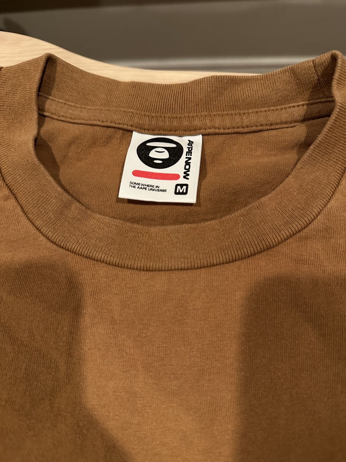 Aape Aape by A Bathing Ape T-Shirt Light Brown M Size US M / EU 48-50 / 2 - 5 Thumbnail
